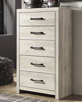 Cambeck Chest Of Drawers Ashley, 46 Wide White Dresser