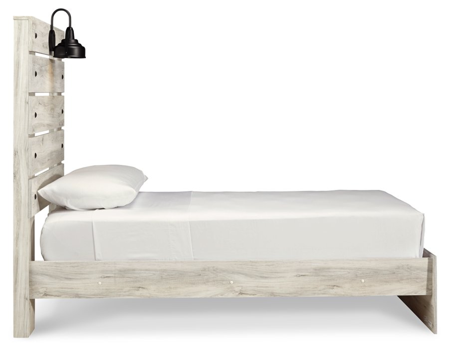 Cama doble con paneles, cómoda y espejo Cambeck - image 9