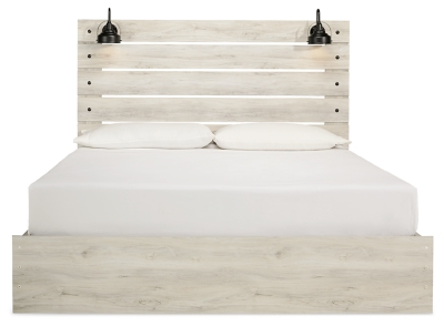 Cambeck King Panel Bed with 4 Storage Drawers