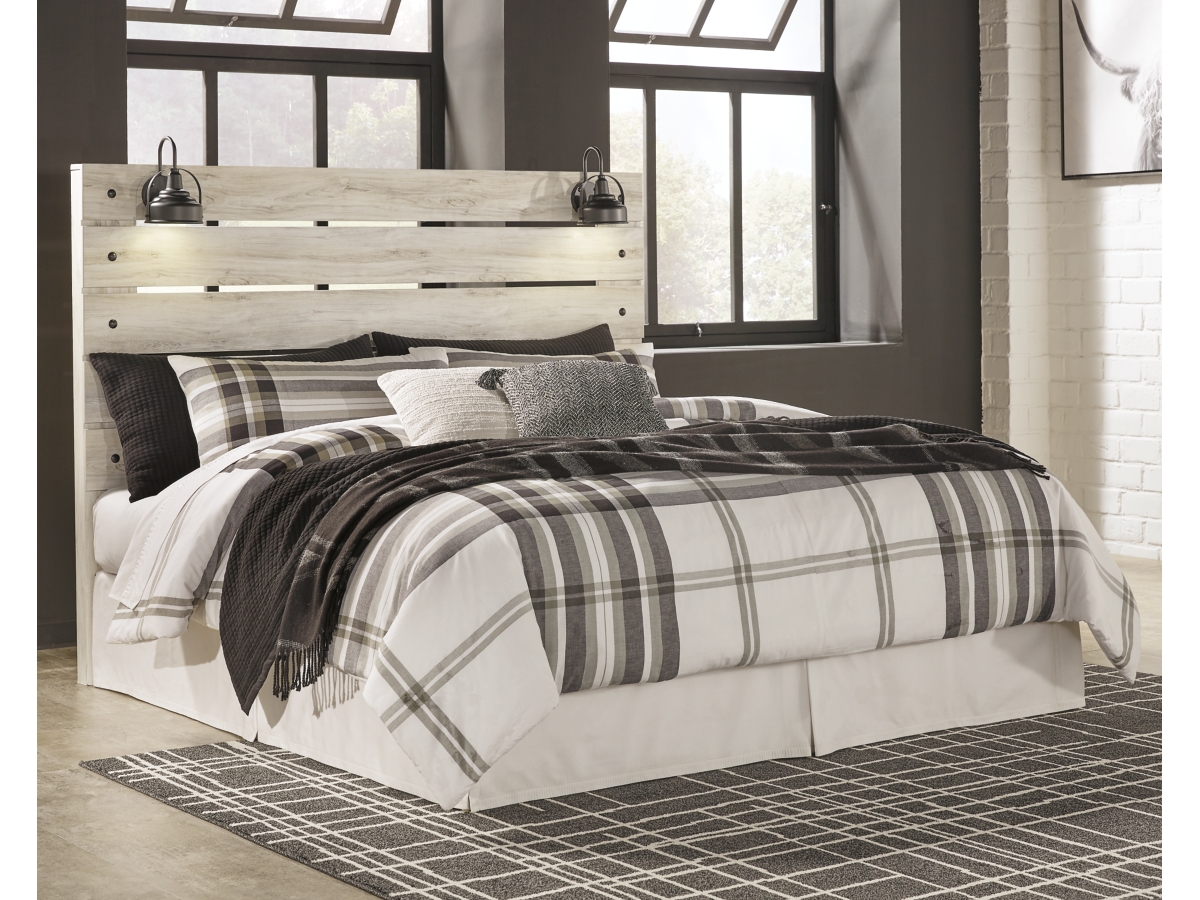 Cambeck king panel bed discount