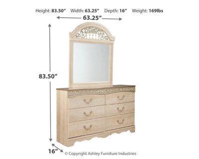 Catalina Dresser And Mirror Ashley Furniture Homestore