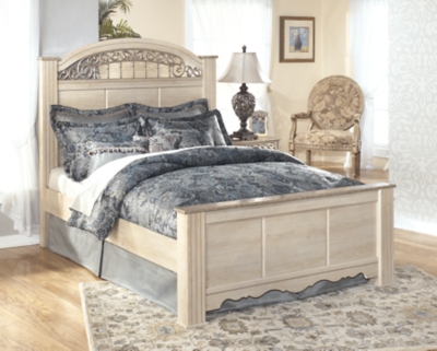 Catalina Queen Poster Bed Ashley Furniture Homestore