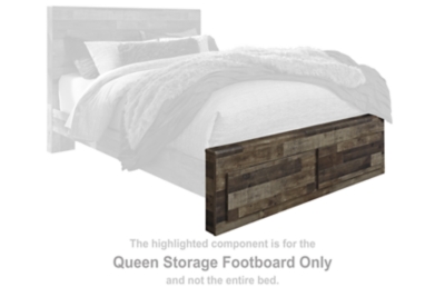 Derekson Queen Panel Bed with 6 Storage Drawers image 11