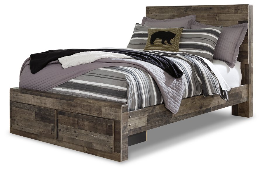 Derekson Full Storage Bed, Dresser and Nightstand - image 3
