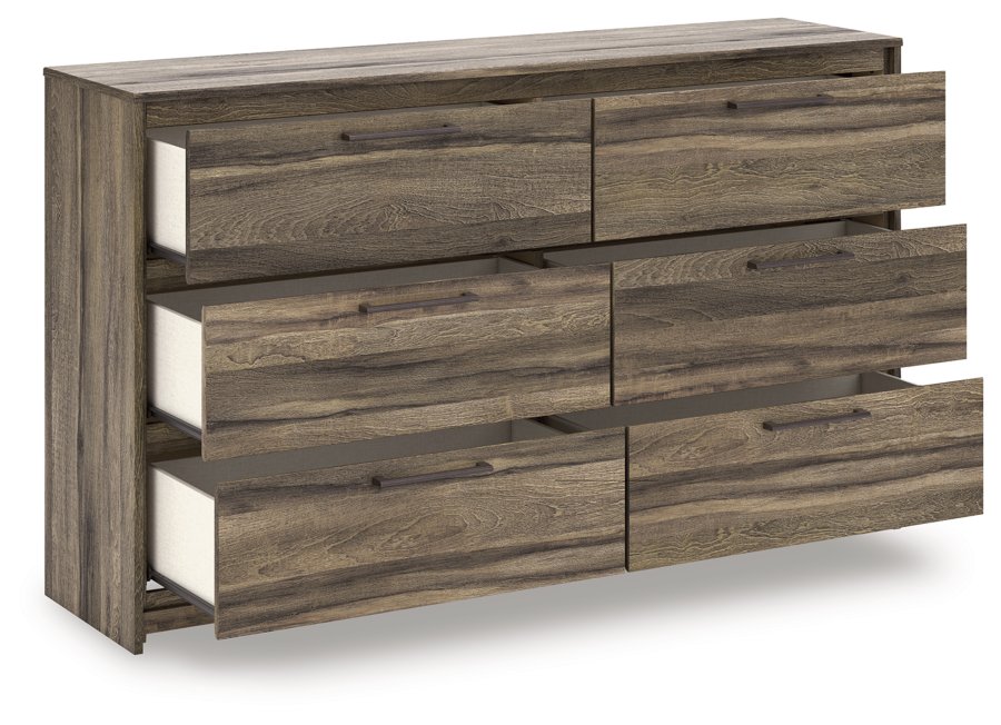 Cama, cómoda y mesita de noche de almacenaje completo Baystorm - image 4