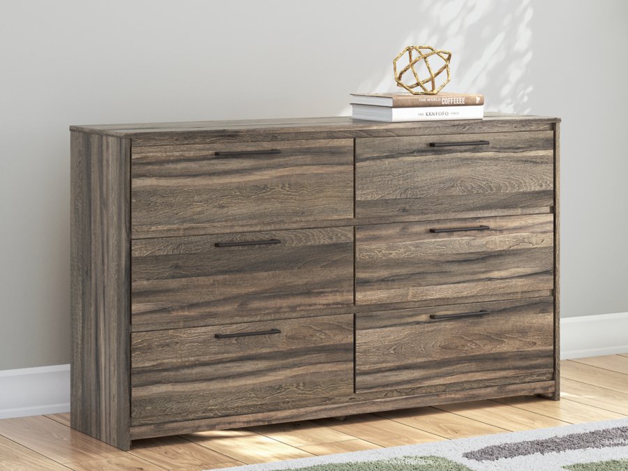 Cama, cómoda y mesita de noche de almacenaje completo Baystorm - image 26