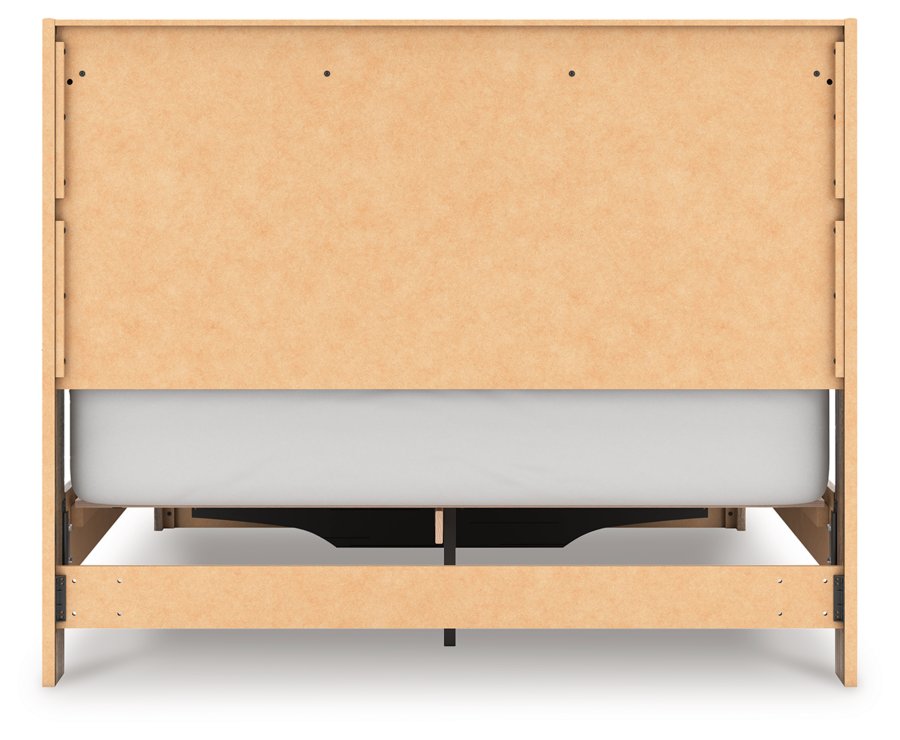 Cama Queen con panel de almacenamiento, cómoda y espejo Baystorm - image 14