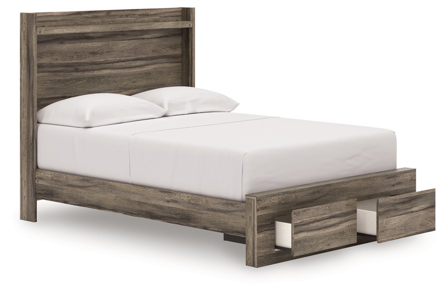 Cama, cómoda y mesita de noche de almacenaje completo Baystorm - image 11