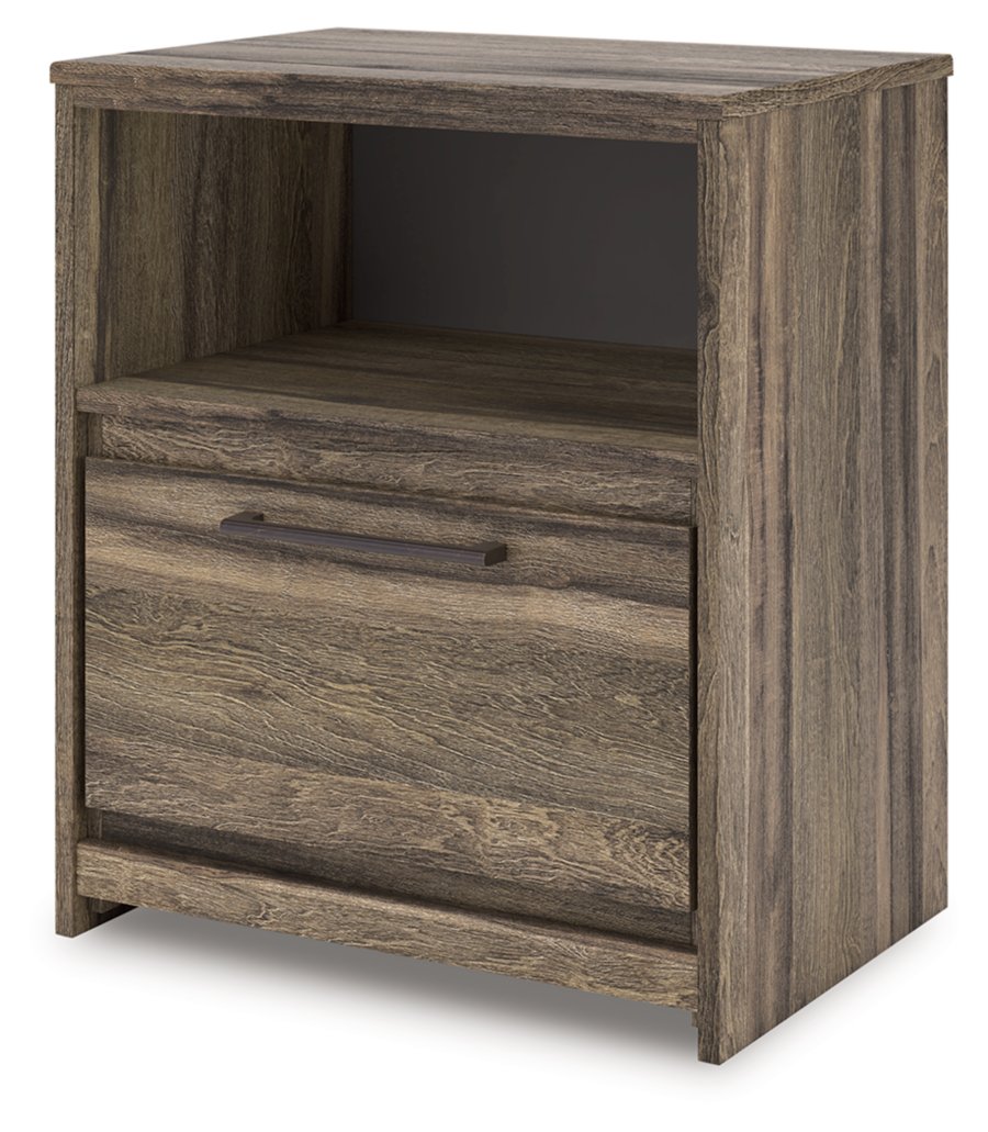 Cama, cómoda y mesita de noche de almacenaje completo Baystorm - image 24