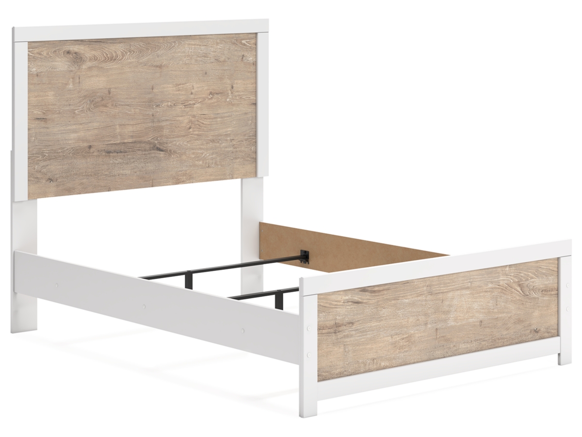 Charbitt Full Panel Bed - Two-tone