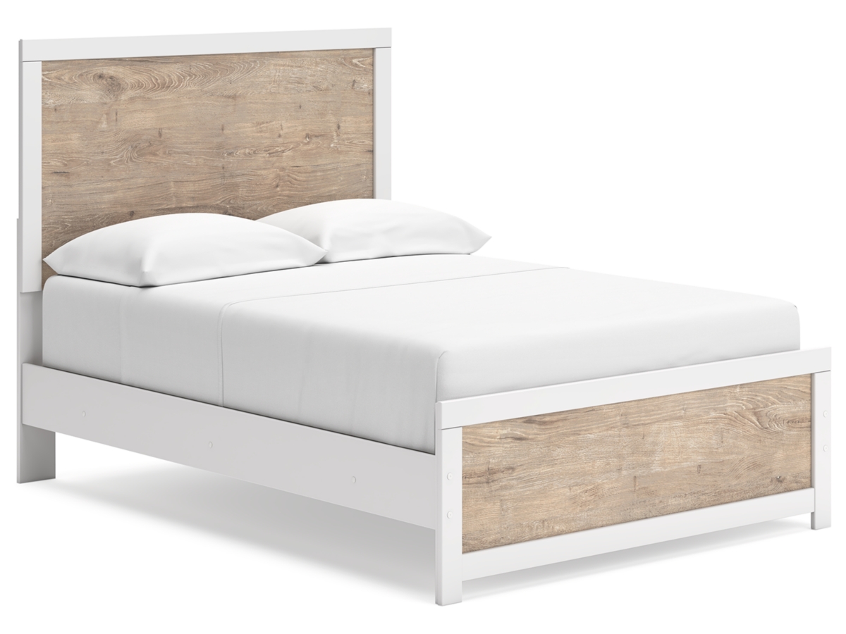 Charbitt Full Panel Bed - Two-tone