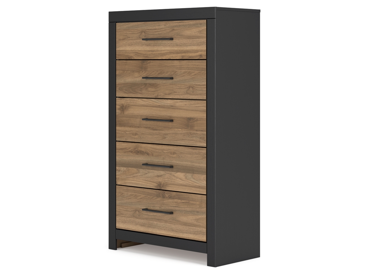 Vertani Chest - Black/Honey Brown Vertani Chest - Black/Honey Brown