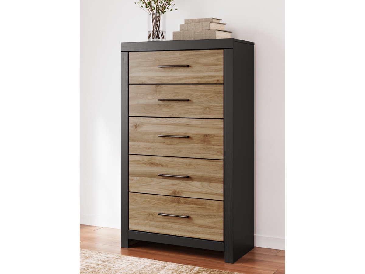 Vertani Chest - Black/Honey Brown Vertani Chest - Black/Honey Brown