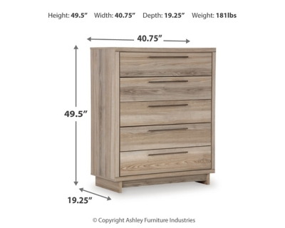 Hasbrick Wide Chest of Drawers, , large