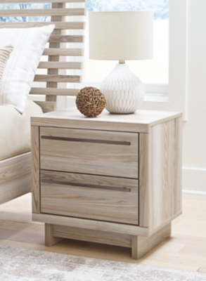 Hasbrick 22 2 Drawer Charging Nightstand