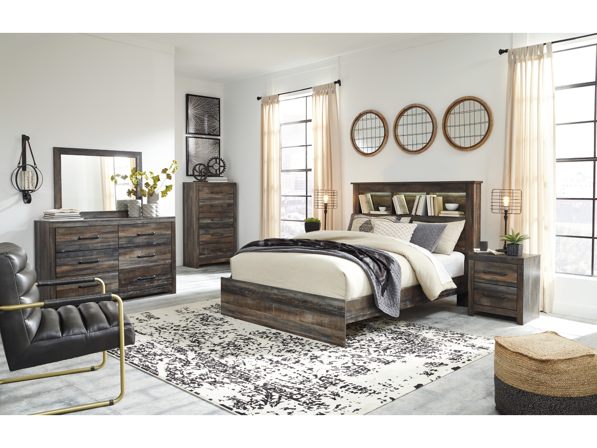 Drystan Bookcase Bed - Multi Drystan Bookcase Bed - Multi