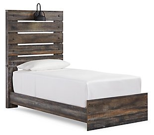 Drystan Twin Panel Bed, Multi, large