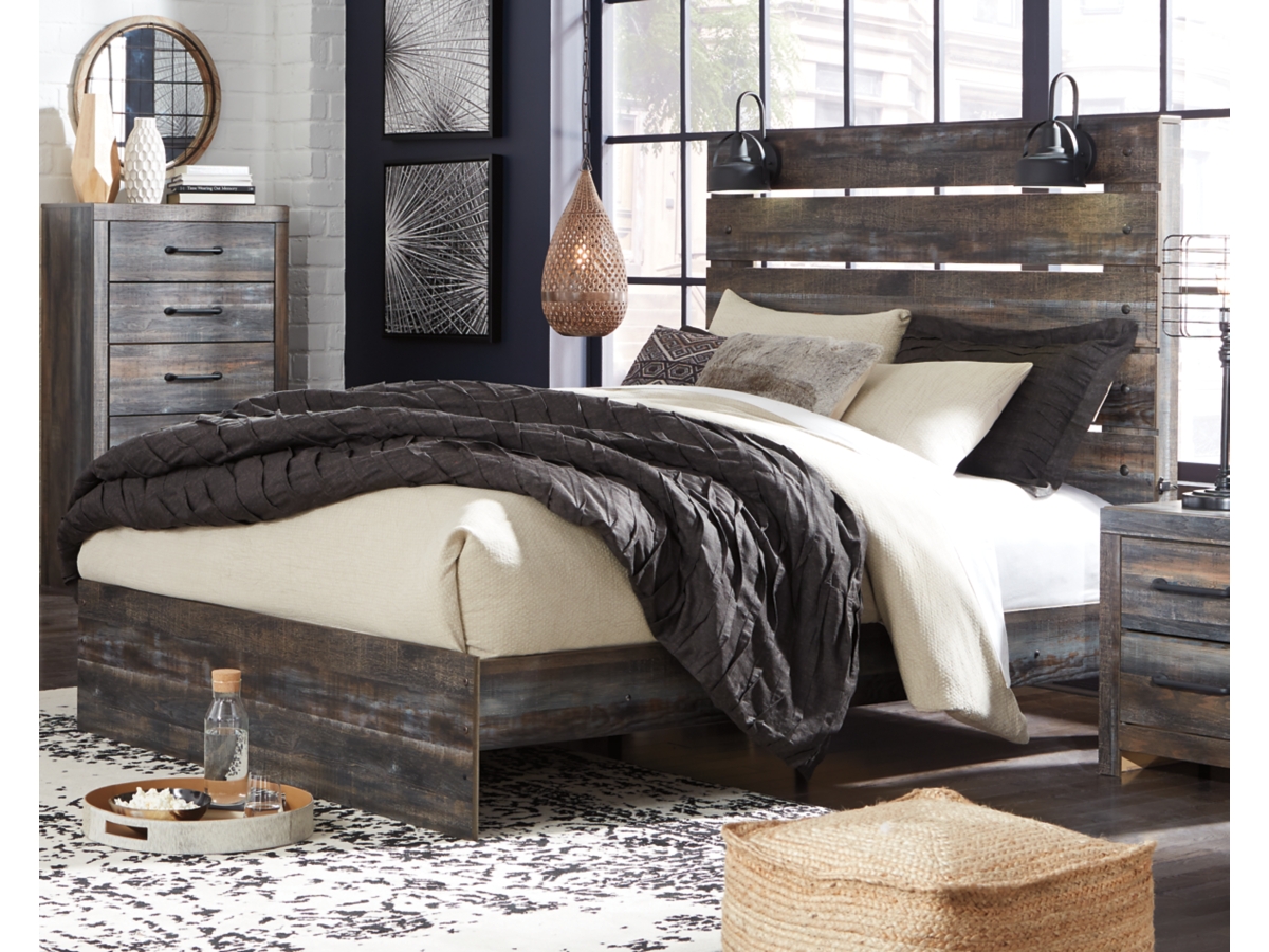 Ashley drystan store queen bed