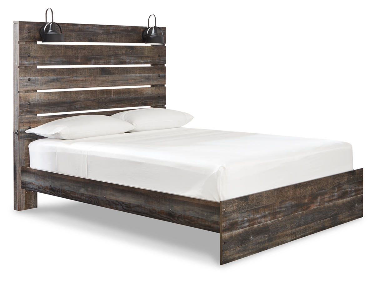 Drystan Panel Bed - Multi