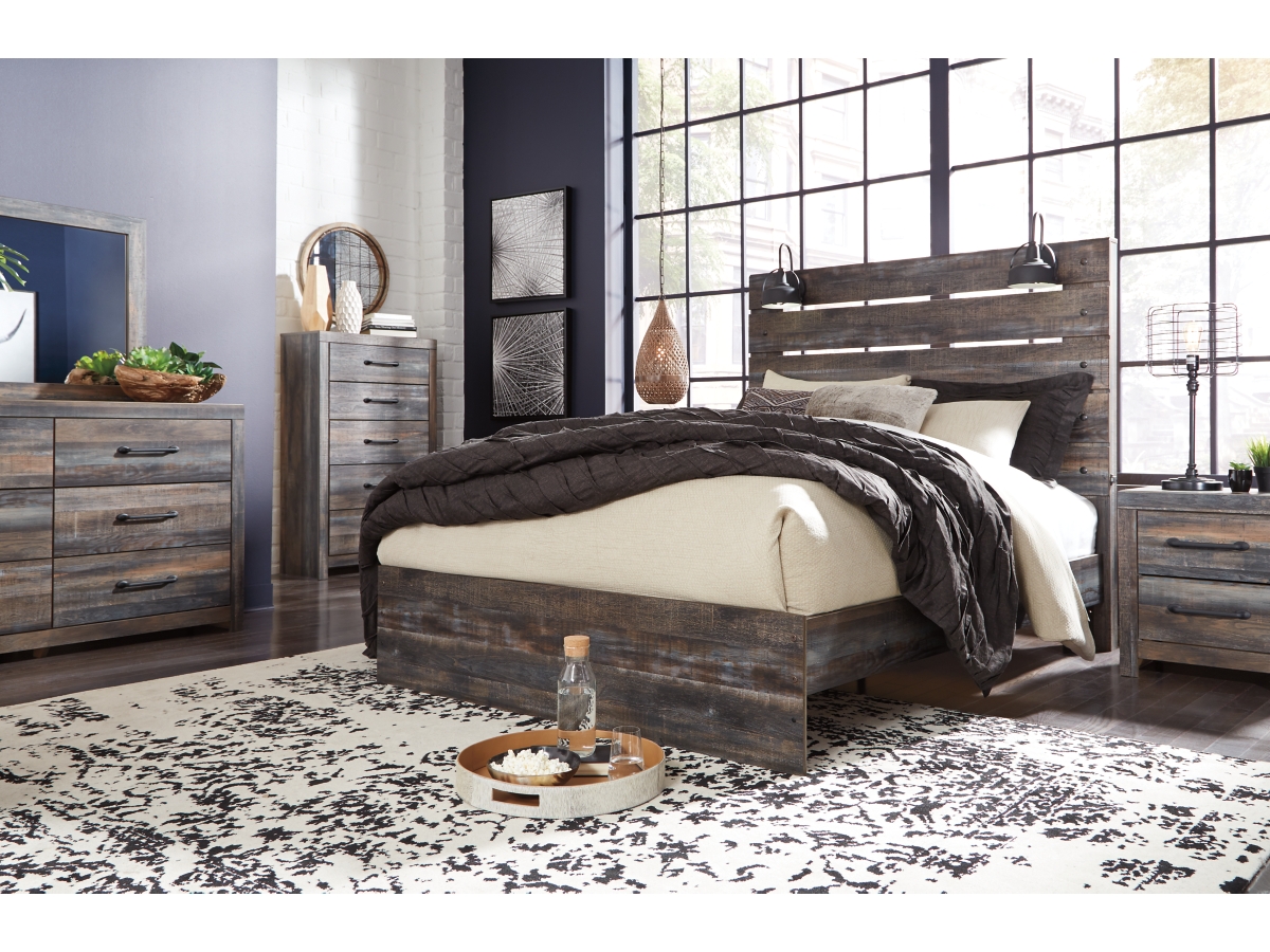 Drystan Panel Headboard - Multi Drystan Panel Headboard - Multi