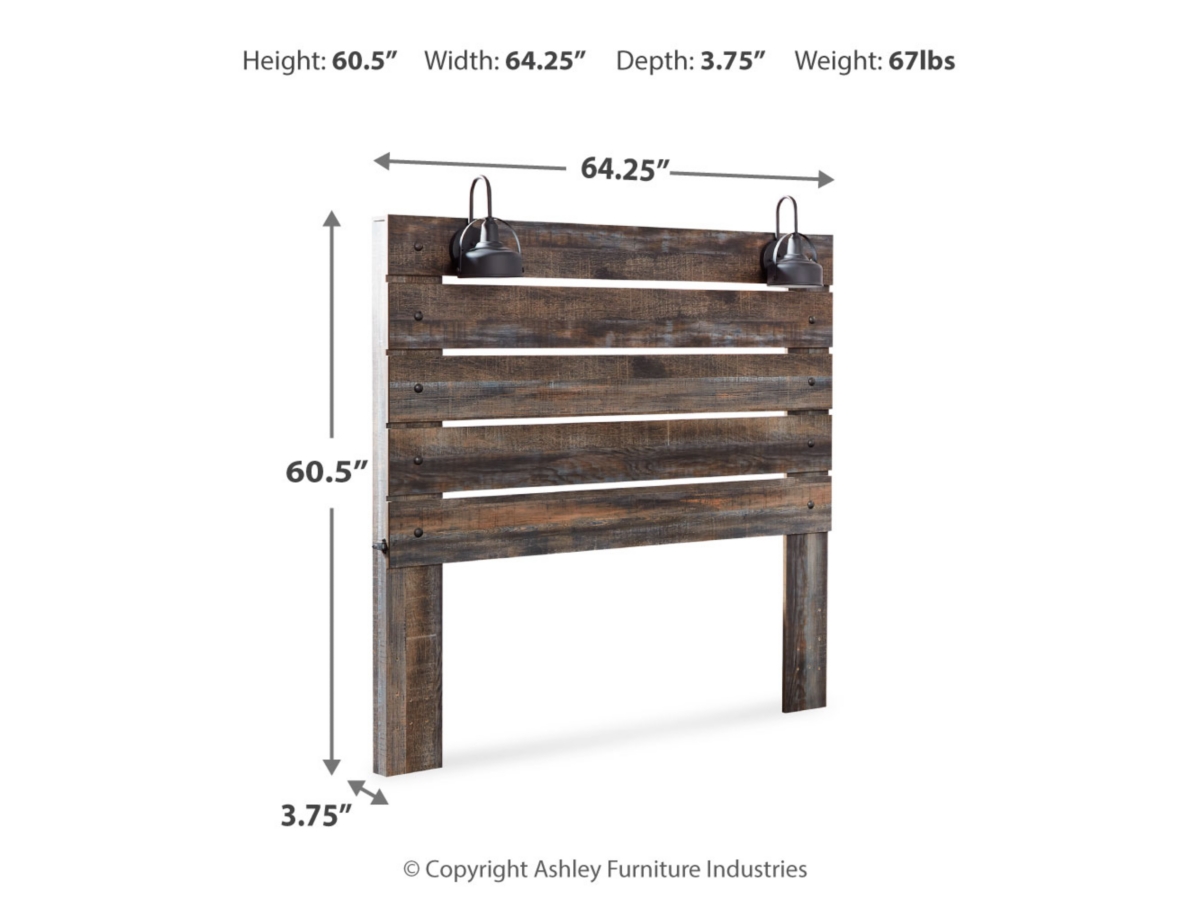 Drystan Panel Headboard - Multi