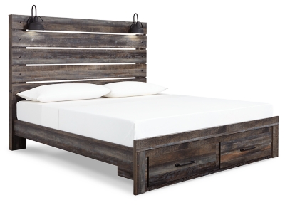 Drystan King Panel Bed with Storage