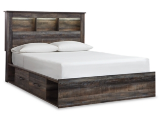 Ashley queen online bed with drawers