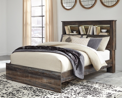 APK-B211-QBB Drystan Queen Bookcase Bed, Multi sku APK-B211-QBB