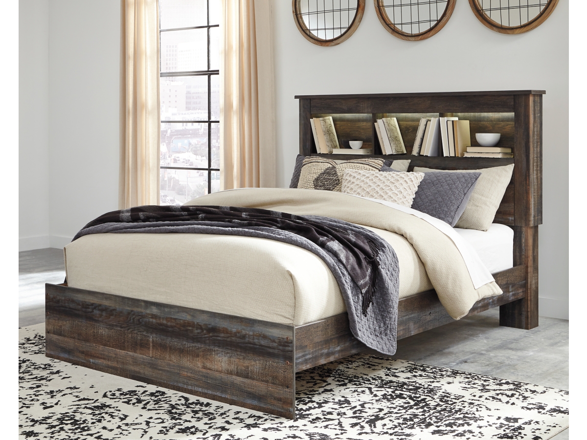Drystan Bookcase Bed - Multi