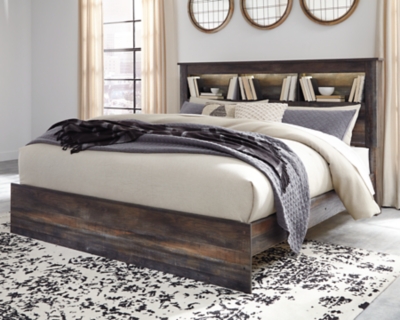 APK-B211-KBB Drystan King Bookcase Bed, Multi sku APK-B211-KBB