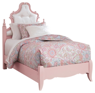 Laddi twin on sale upholstered panel bed
