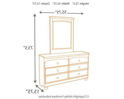 Cottage Retreat Dresser And Mirror Ashley Furniture Homestore