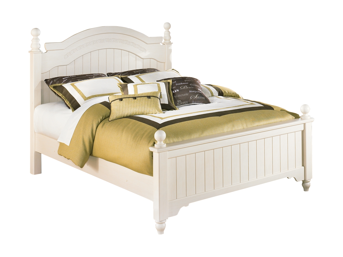 Cottage Retreat Full Poster Bed with Trundle