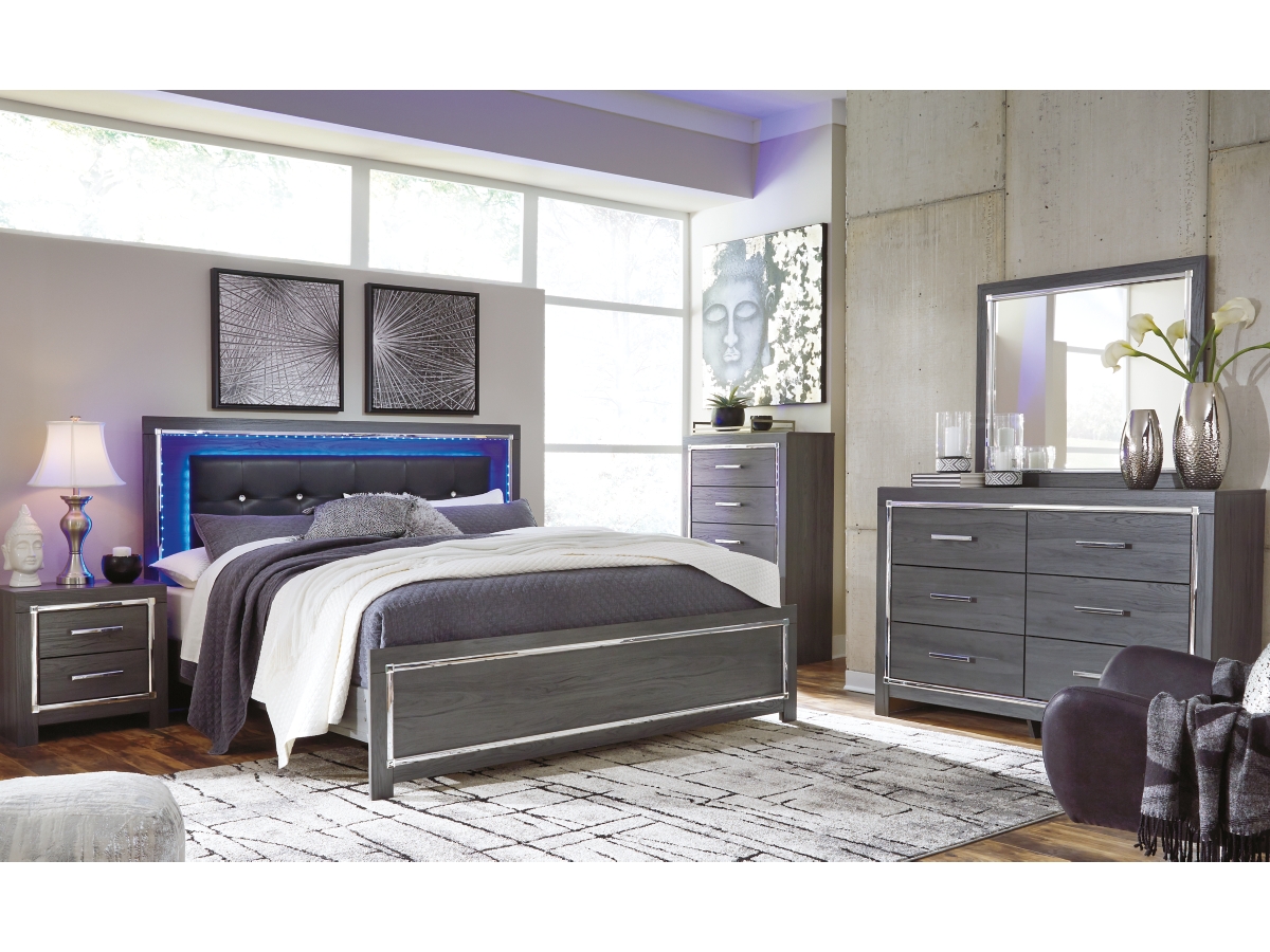 Ashley furniture light up bed discount