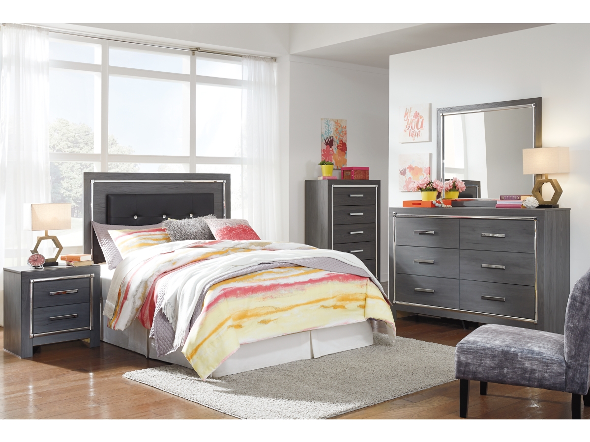 Alanaさま専用ページ Shawburn Whitewash Full Platform Bed from Ashley | Coleman