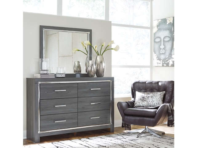 slim fit dress slacks Julieta 6 Drawer Dresser, Grey – High Fashion Home