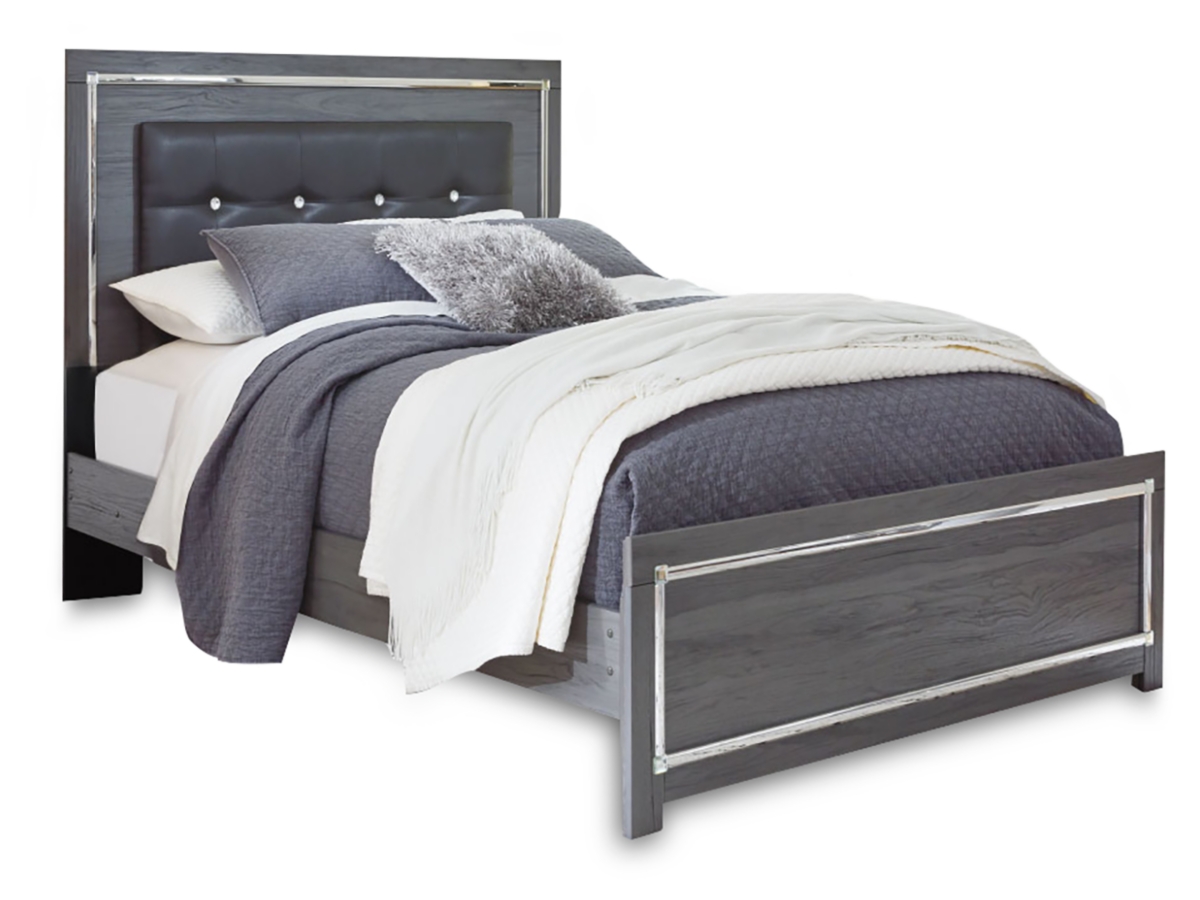 Lodanna Panel Bed - Gray