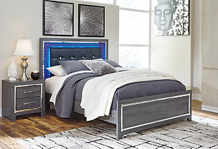 Lodanna Queen Panel Bed, Gray, large