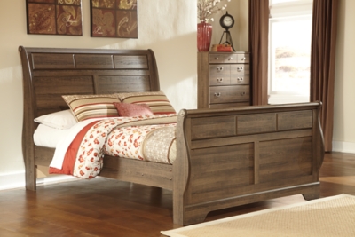 Allymore Queen Sleigh Bed | Ashley Furniture HomeStore