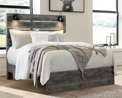 APK-B221-QBP Baystorm Queen Panel Bed, Gray sku APK-B221-QBP