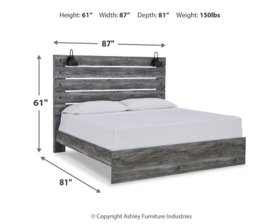 Baystorm King Panel Bed