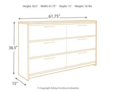 Baystorm Dresser Ashley Furniture Homestore