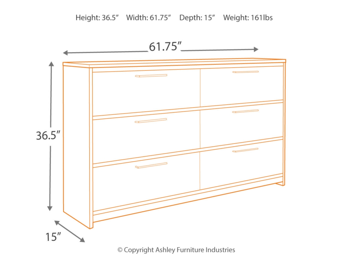 Ashley furniture store baystorm dresser