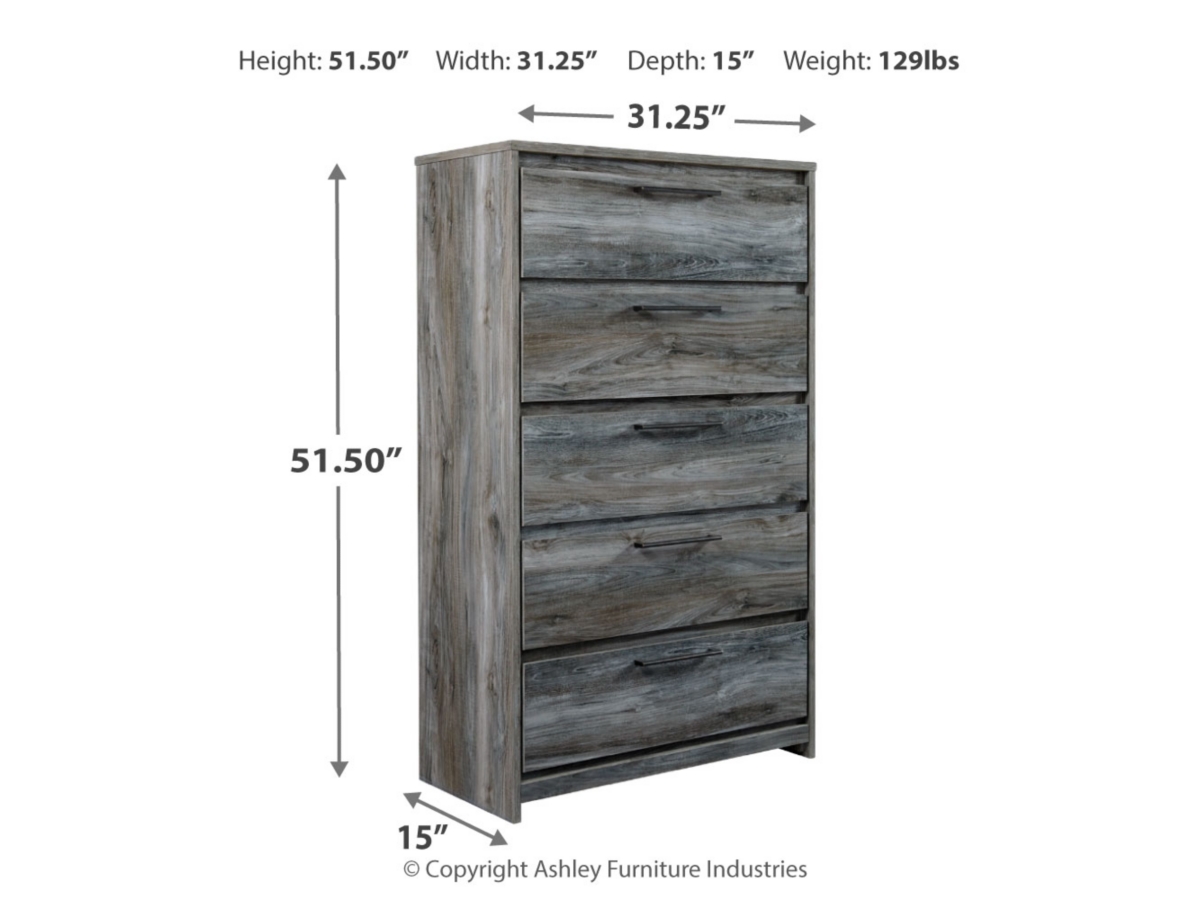 Baystorm Chest - Gray