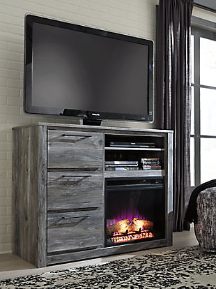 Enjoy the cozy feel of a cracklin’ fireplace without the hassle