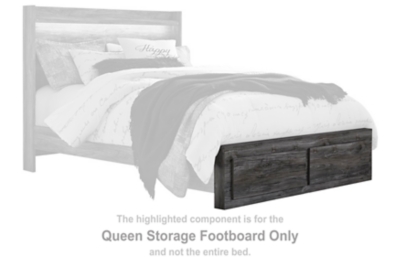 Baystorm Queen Storage Footboard, , large