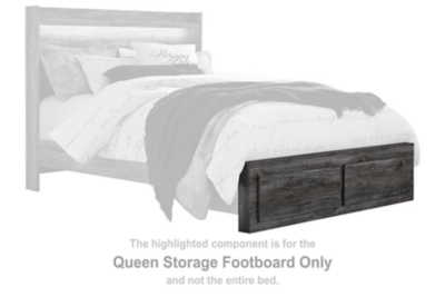 Baystorm Queen Panel Bed with 4 Storage Drawers image 8