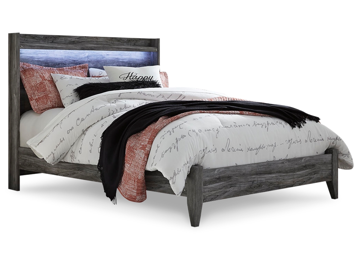 Baystorm Full Panel Bed - Gray Baystorm Full Panel Bed - Gray