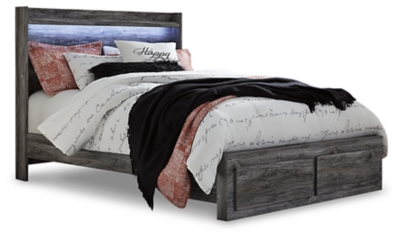 Baystorm Queen Panel Bed with 2 Storage Drawers Ashley