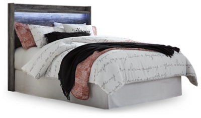 Baystorm Queen Panel Headboard, Gray, large
